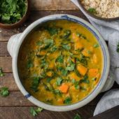 Recipe: Red Kuri Squash Curry with Chard