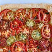 Tomato Recipe: Rustic Heirloom Tomato Tart